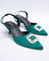 Heels with Brooch